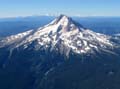 	Mt Hood From Airliner