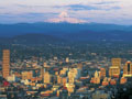 	Mt Hood and Portland From West Hills