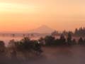 	Mt Hood in Mists before Sunrise