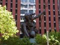 	Portlandia Statue on City Office Building