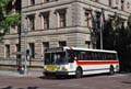 	TriMet Bus on Portland Transit Mall with Courthouse